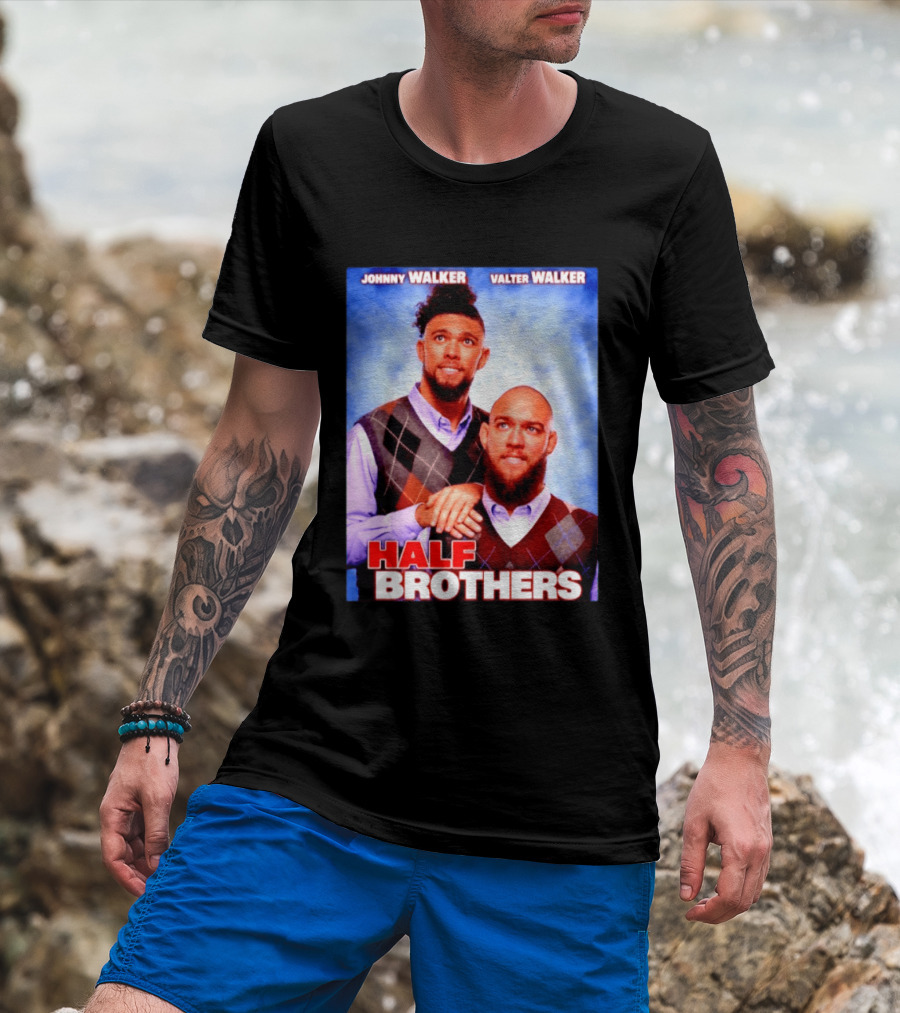 Johnny Walker Valter Walker Half Brothers Meme T-Shirt