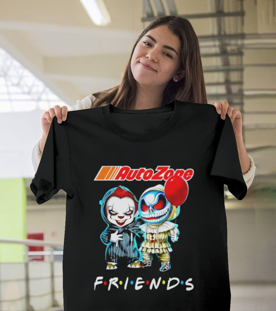 AutoZone Pennywise Skellington Friends 2026 Halloween Event T-Shirt