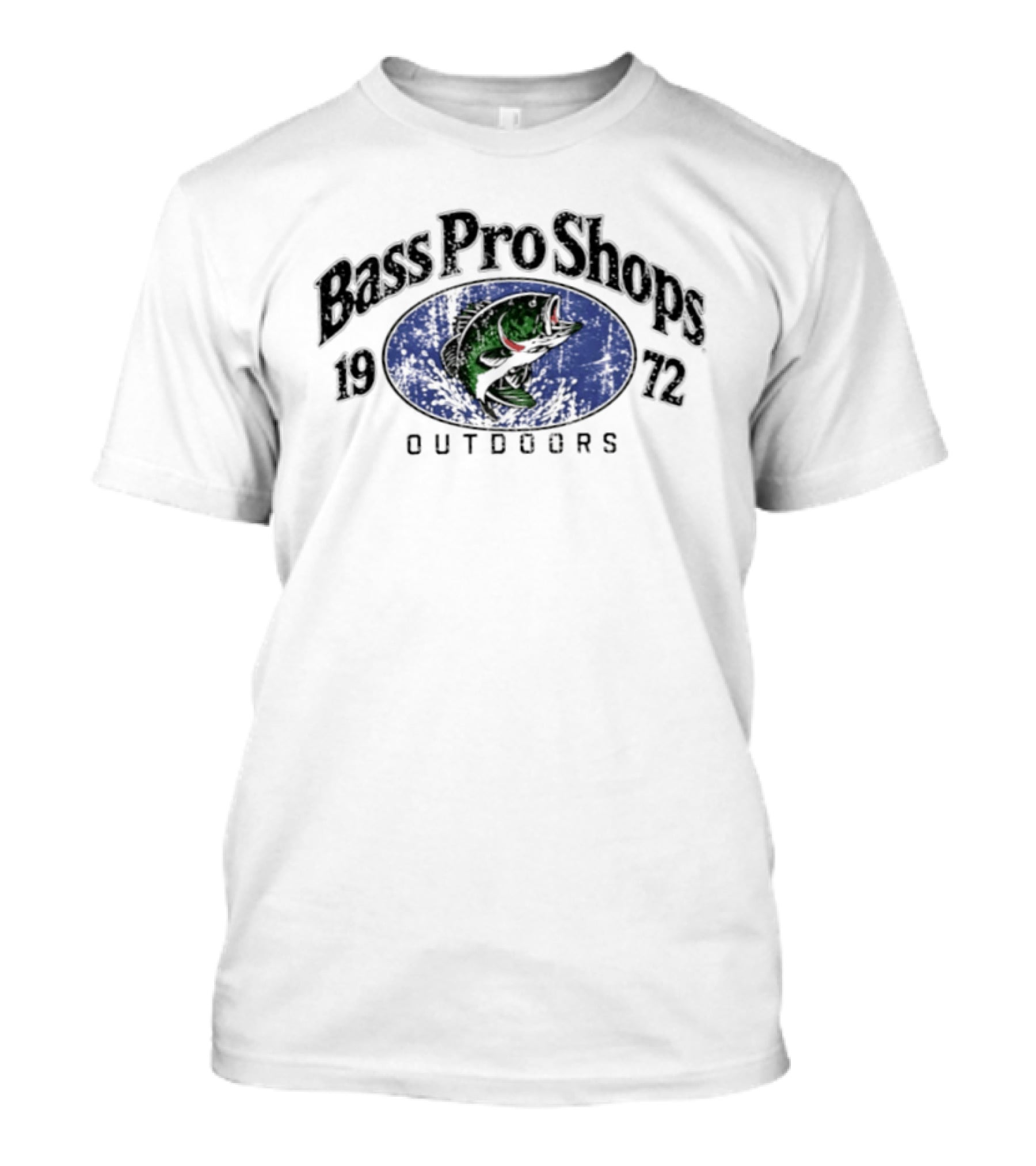 Bass Pro Shops 1972 Outdoors Fishing Nature T-Shirt