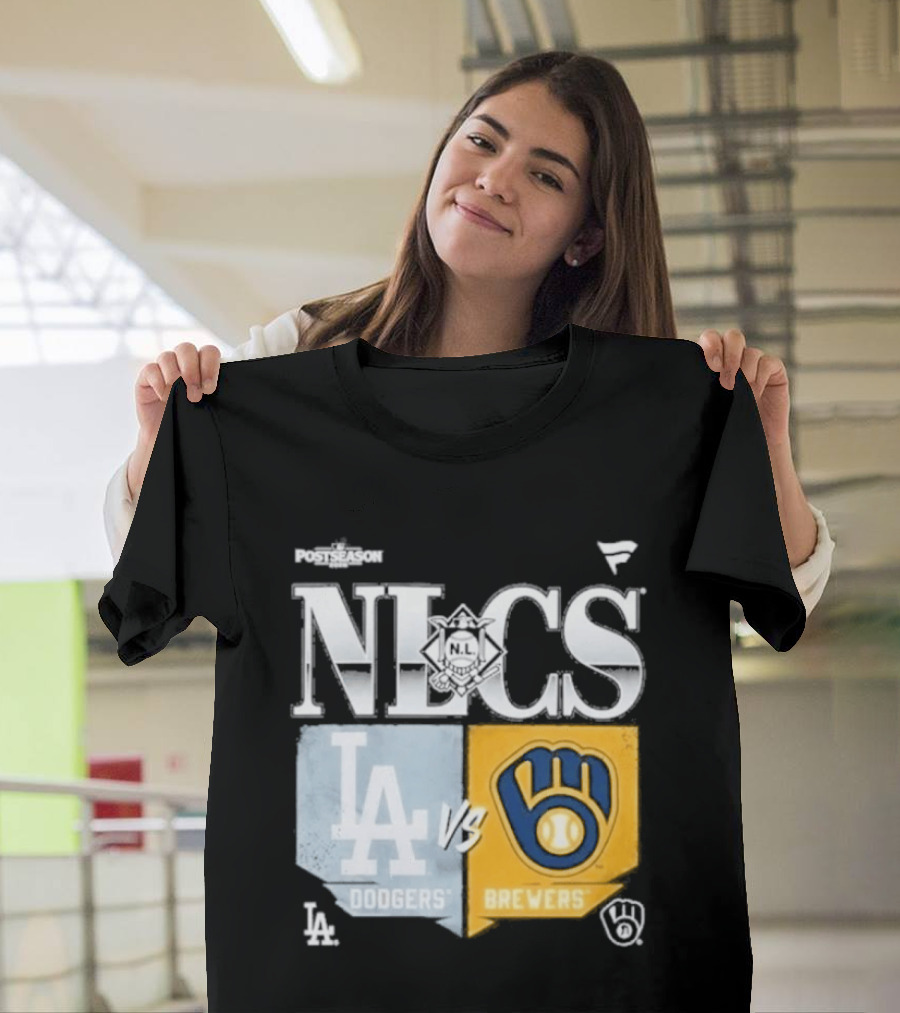 NLCS 2026 LA Dodgers Vs Milwaukee Brewers Matchup T-Shirt