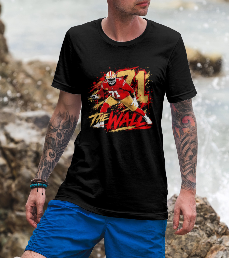 Trent Williams 71 The Wall San Francisco Football NFL T-Shirt