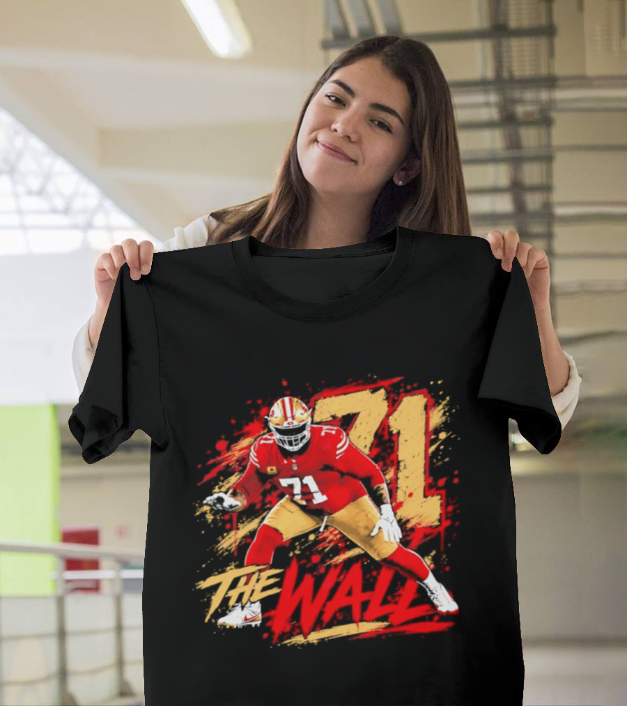 Trent Williams 71 The Wall San Francisco Football NFL T-Shirt