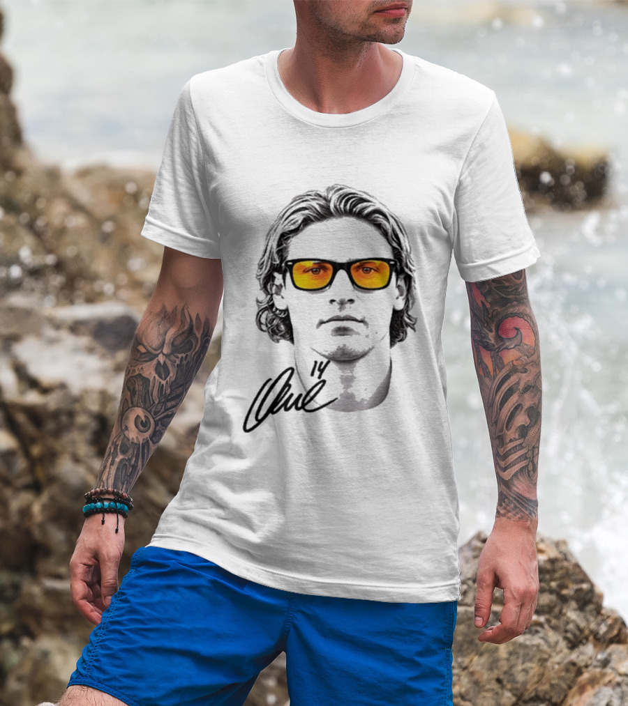 Antoine Griezmann Marcos Llorente 14 Signature Glasses T-Shirt