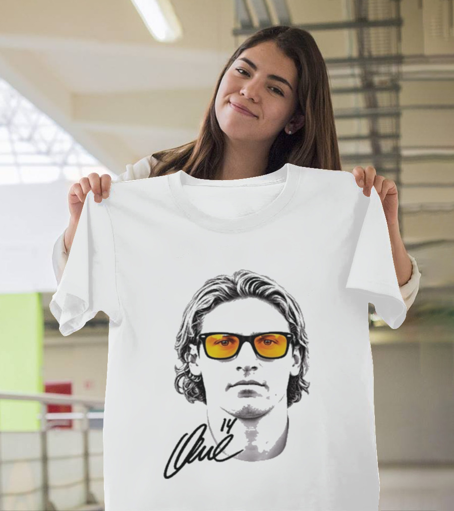 Antoine Griezmann Marcos Llorente 14 Signature Glasses T-Shirt