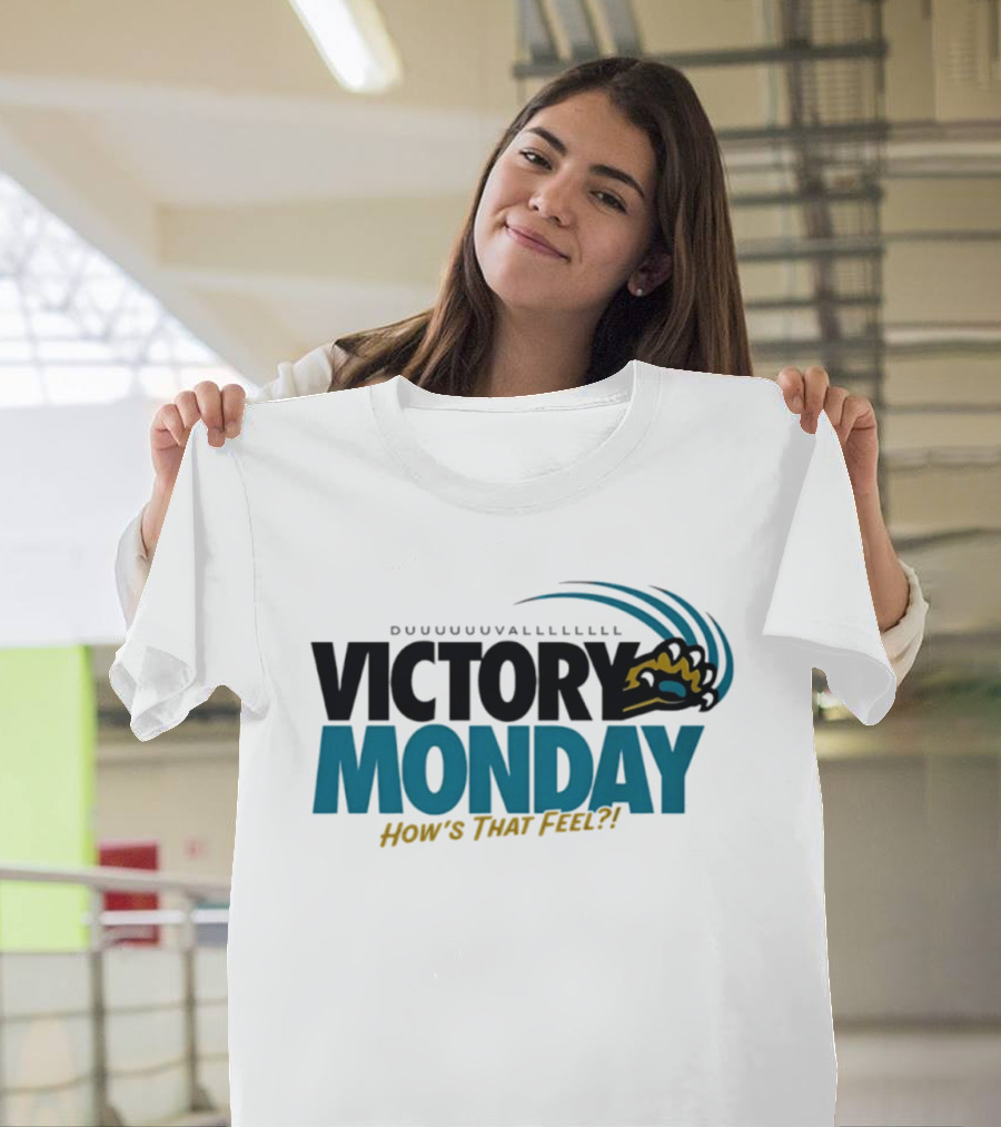 Duuuuuvallllllll Victory Monday How's That Feel Jacksonville Jaguars T-Shirt