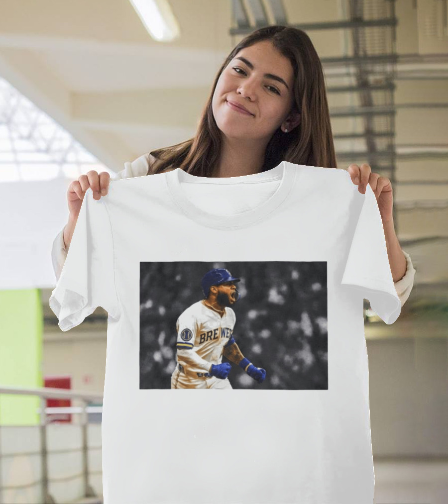 Milwaukee Brewers Player Celebration NLCS Homage T-Shirt