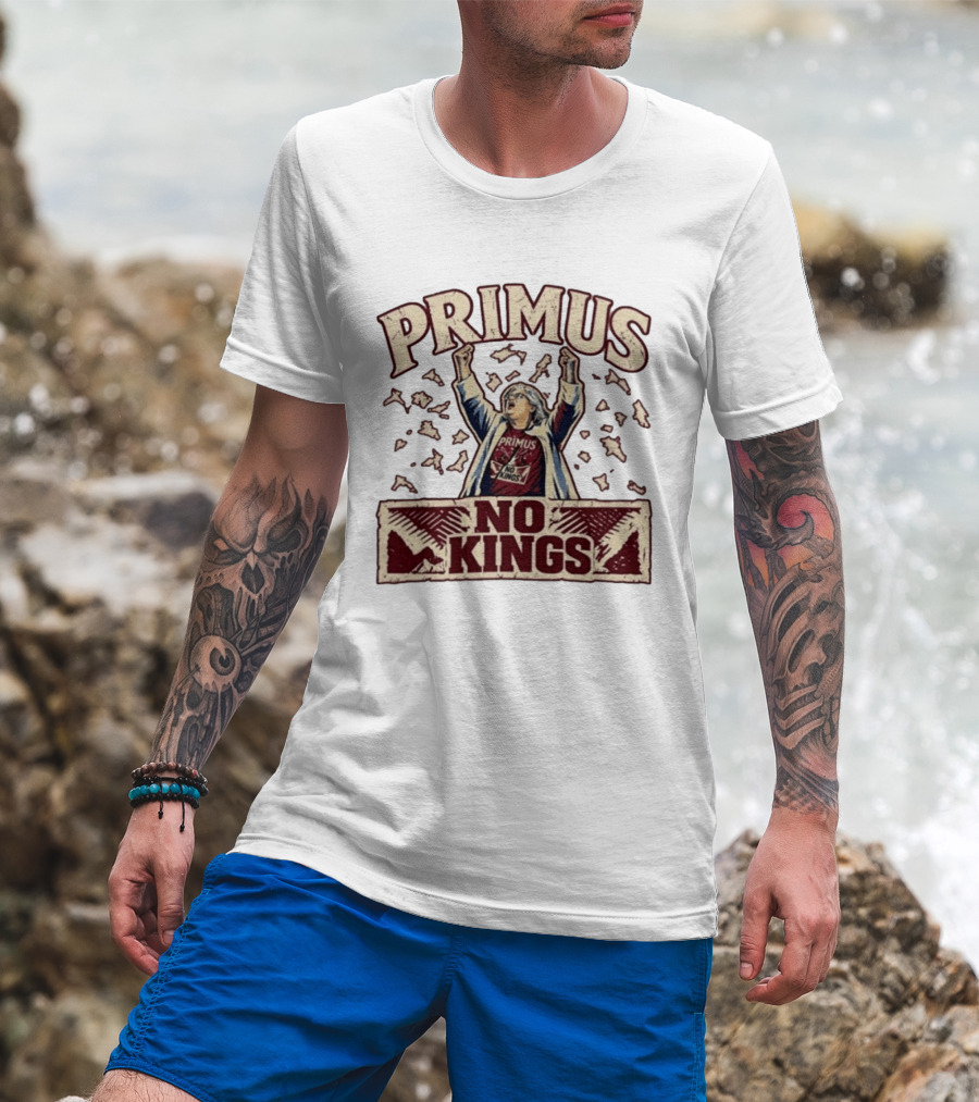 Primus No Kings Farewell Tour 2026 T-Shirt