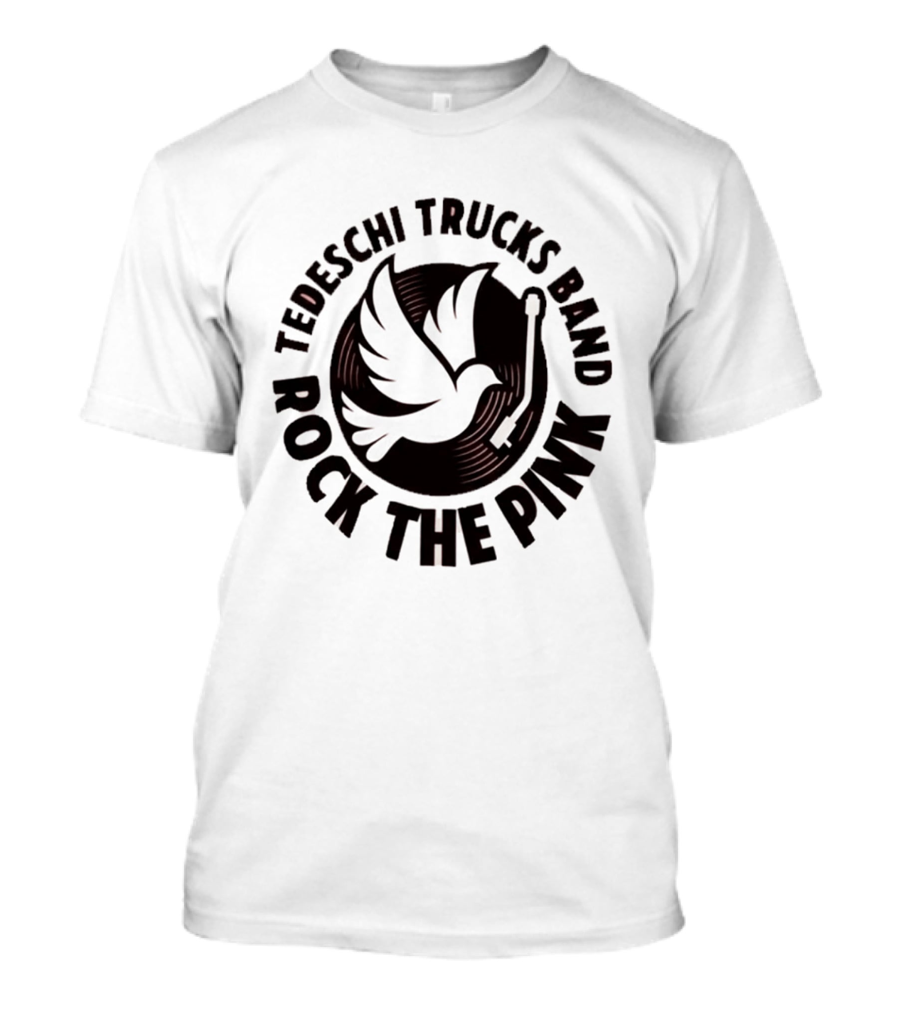 Tedeschi Trucks Band Rock The Pink 2026 Dove Vinyl Drumstick T-Shirt