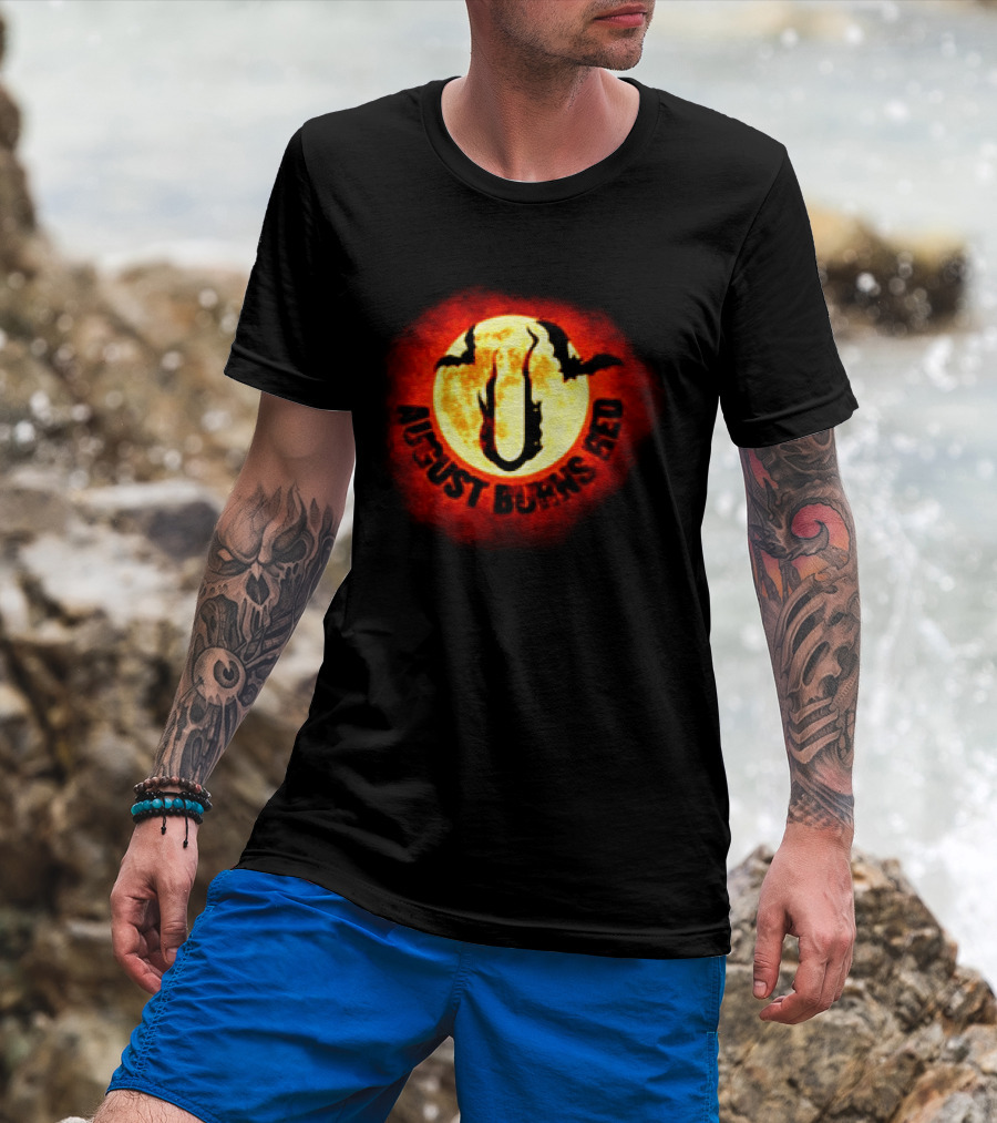August Burns Red Halloween Moon Bats 2026 T-Shirt