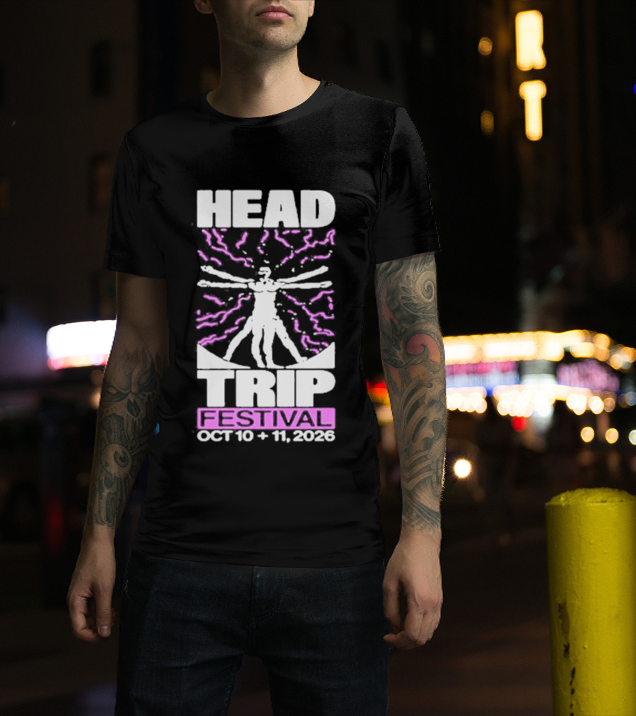 Head Trip Festival Empire Polo Club Oct 10 & 11 2026 Indio CA T-Shirt