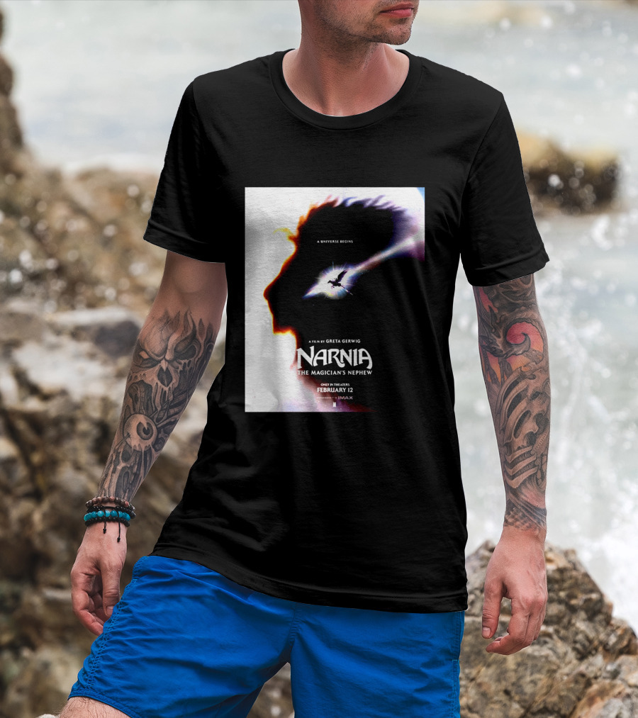 Narnia The Magician's Nephew A Universe Begins Film By Greta Gerwig IMAX Release February 12 T-Shirt
