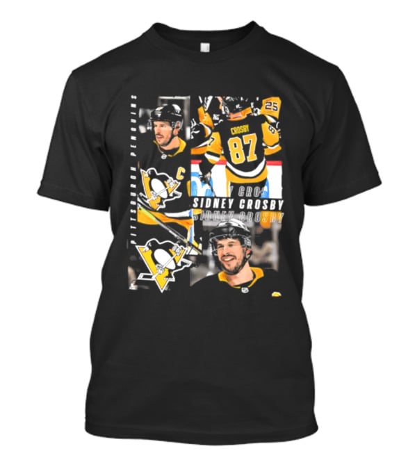 Sidney Crosby Pittsburgh Penguins 87 All For One Moment T-Shirt