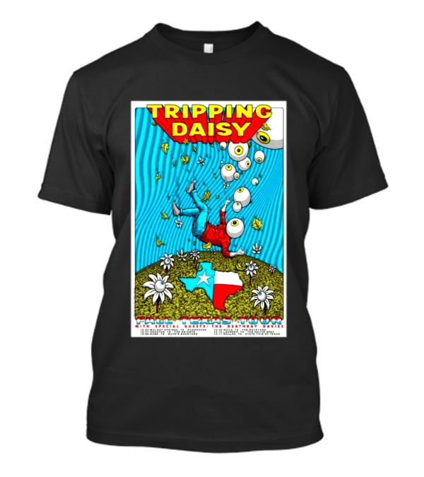 Tripping Daisy Fall Texas Tour 2026 Limited Edition With Special Guests The Deathray Davies T-Shirt