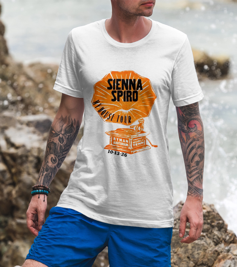 Sienna Spiro My House Tour Ryman Auditorium Nashville Tenn 101326 T-Shirt