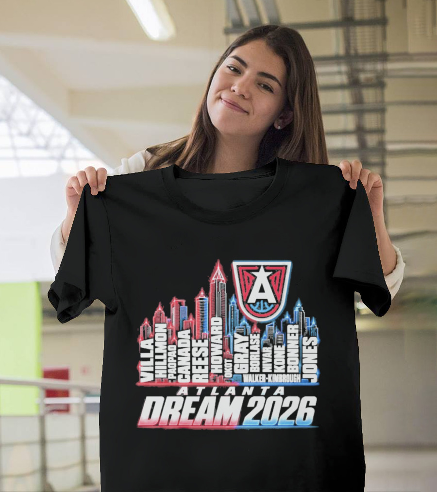 Atlanta Dream 2026 Skyline A T-Shirt