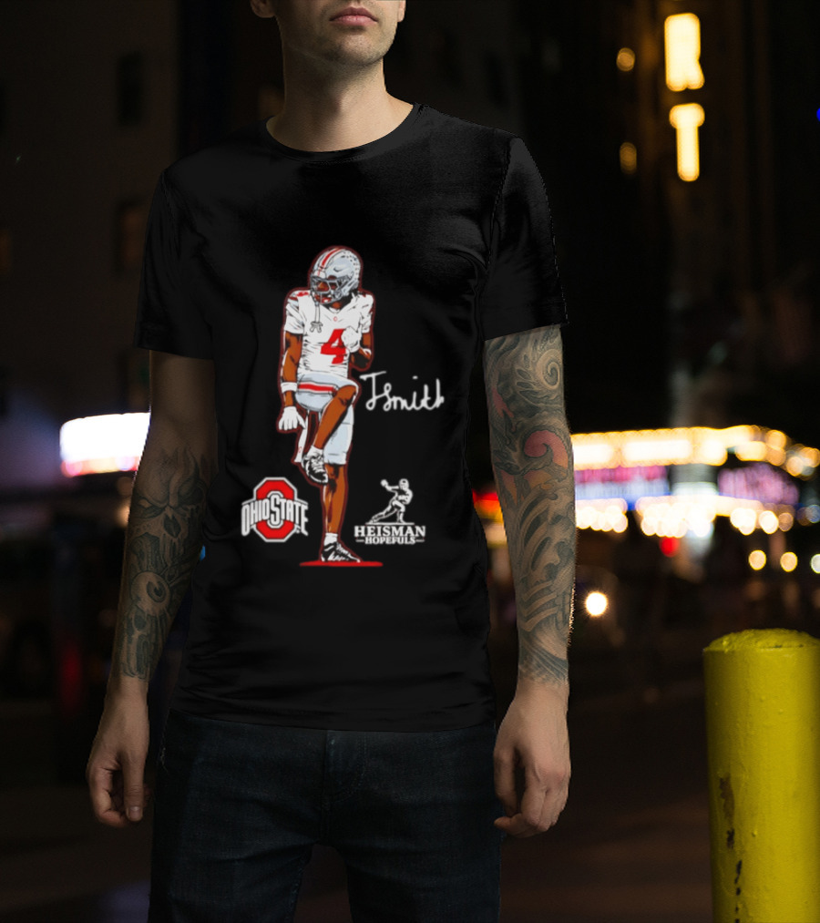 Ohio State Buckeyes J. Smith Heisman Hopeful Number 4 T-Shirt