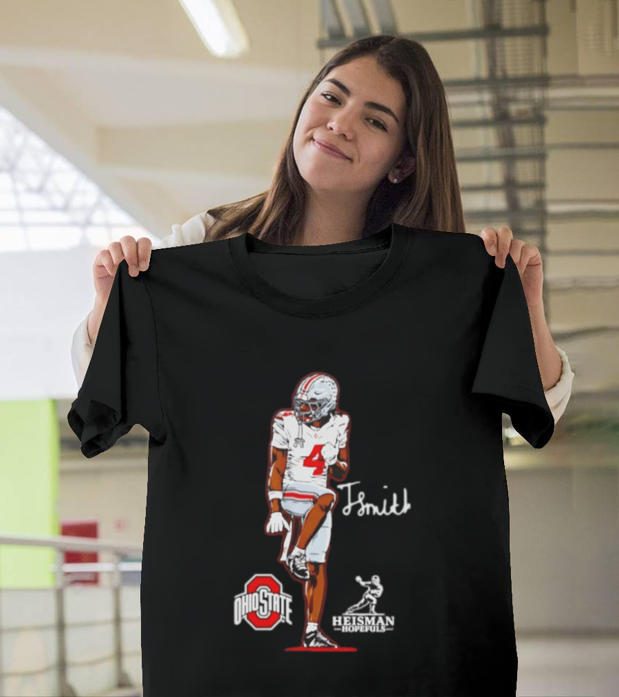 Ohio State Buckeyes J. Smith Heisman Hopeful Number 4 T-Shirt