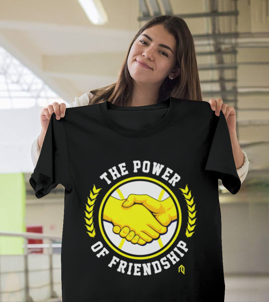 Milwaukee Brewers The Power Of Friendship Handshake Baseball T-Shirt