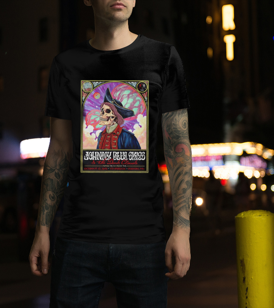 Johnny Blue Skies & The Dark Clouds Waiting For The Magic Tour October 13 TD Garden Boston MA T-Shirt