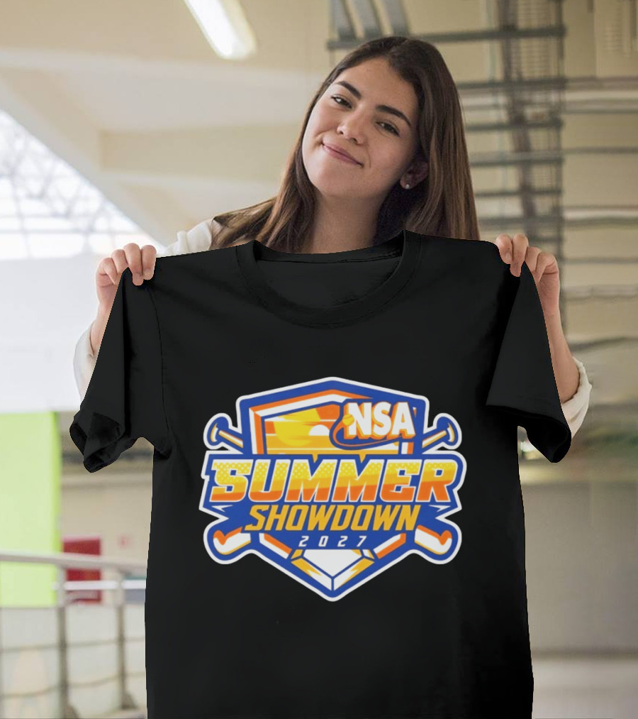 NSA 2027 Summer Showdown Fastpitch Tournament T-Shirt