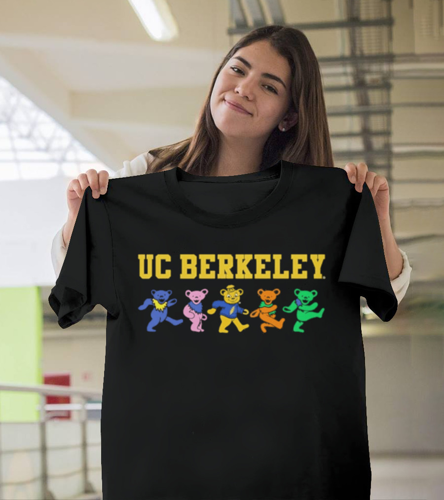 UC Berkeley Dancing Bears Grateful Dead Collaboration T-Shirt