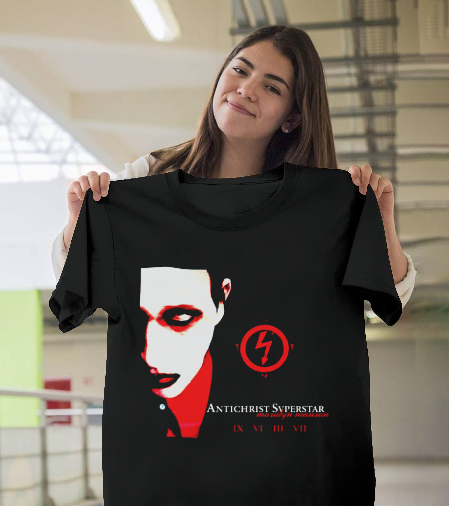 Marilyn Manson Antichrist Superstar 30th Anniversary 2026 Album Cover IX VI III VII T-Shirt