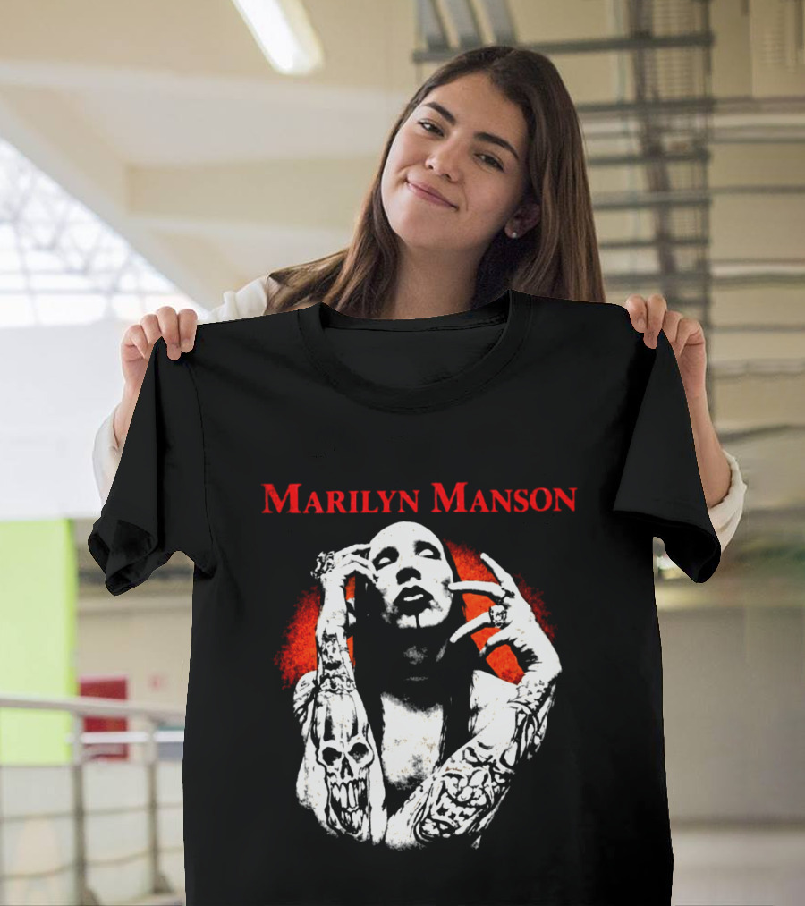 Marilyn Manson Antichrist Superstar 30th Anniversary 2026 Tour Dates Back T-Shirt