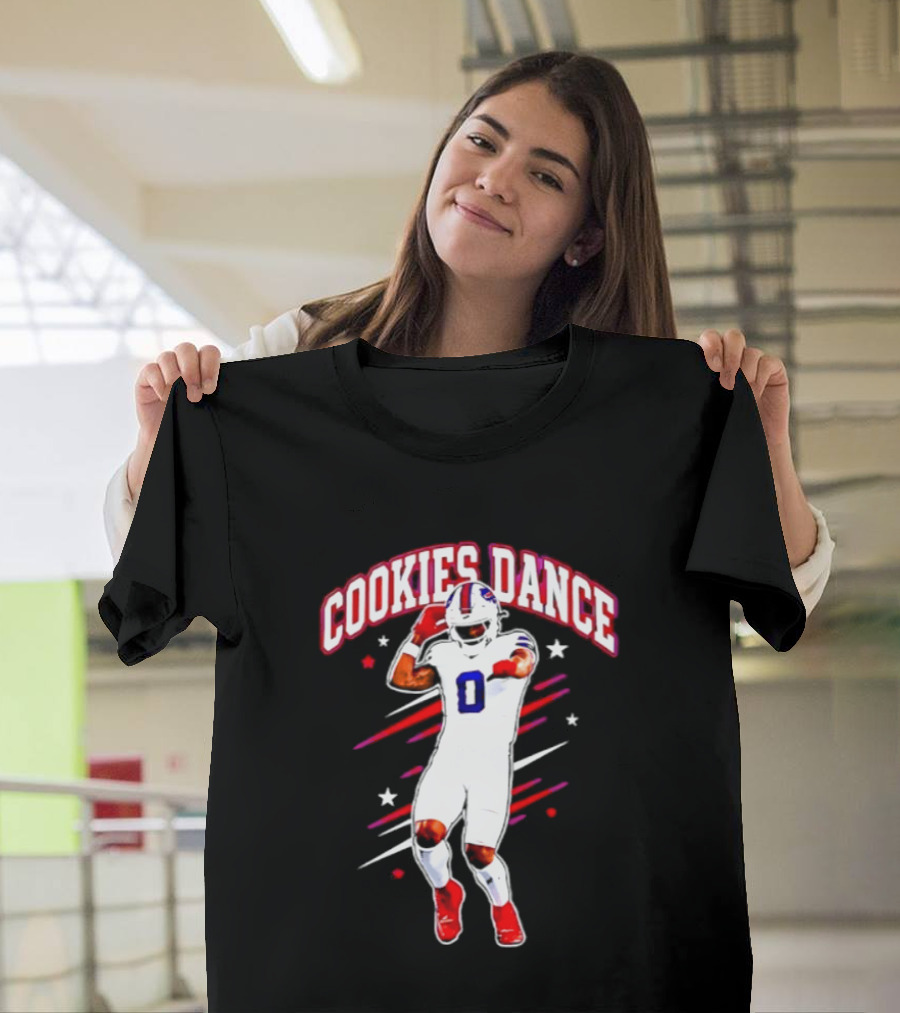 Keon Coleman Cookies Dance Buffalo Bills Football Player T-Shirt