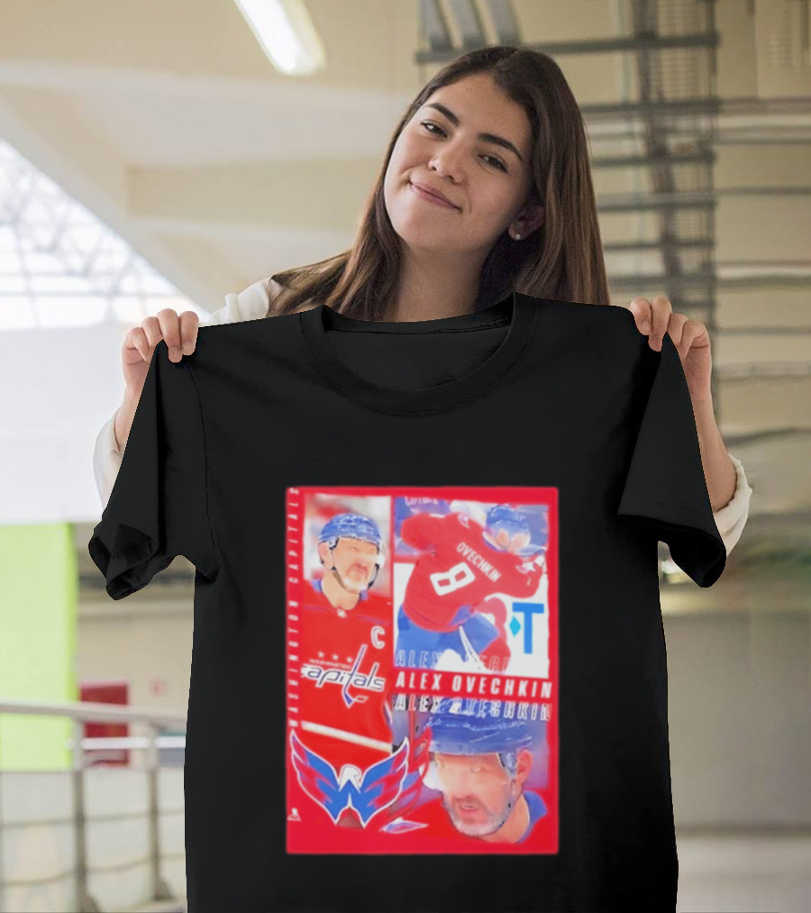 Washington Capitals Alex Ovechkin 8 NHL 2026 T-Shirt