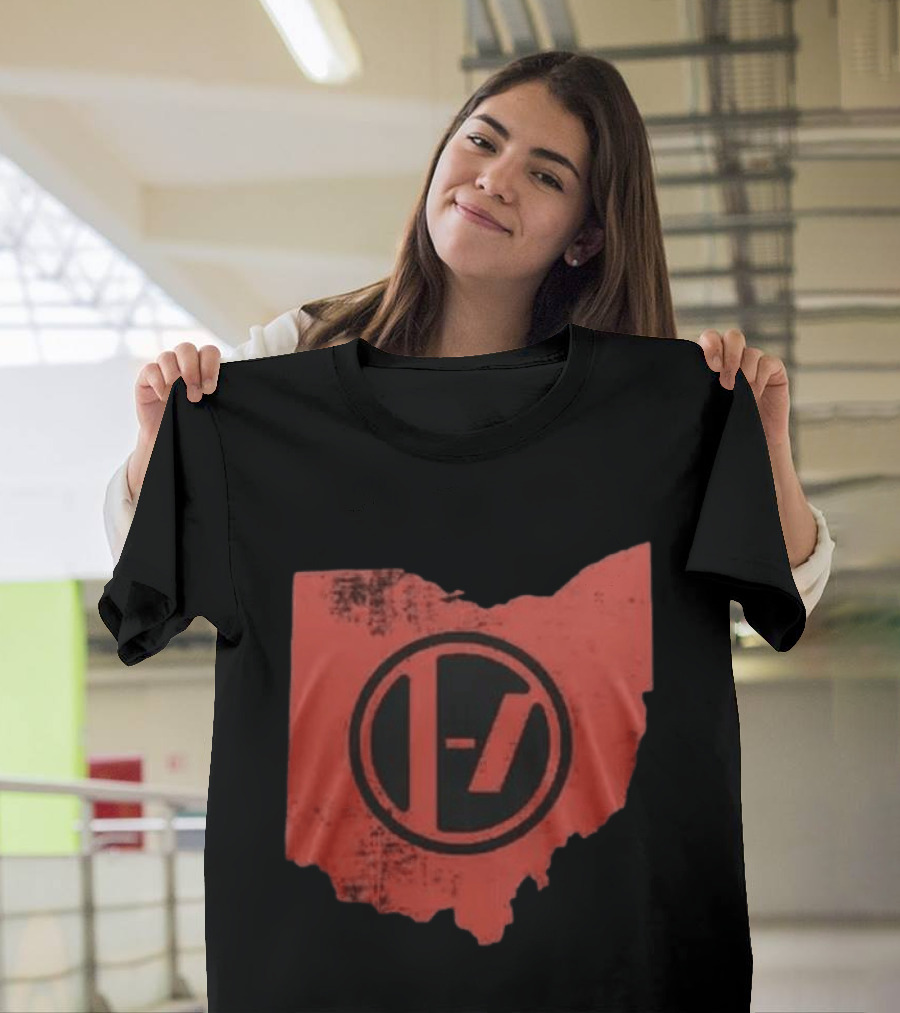 Twenty One Pilots Ohio State Symbol 2026 Stadium Tour Black T-Shirt