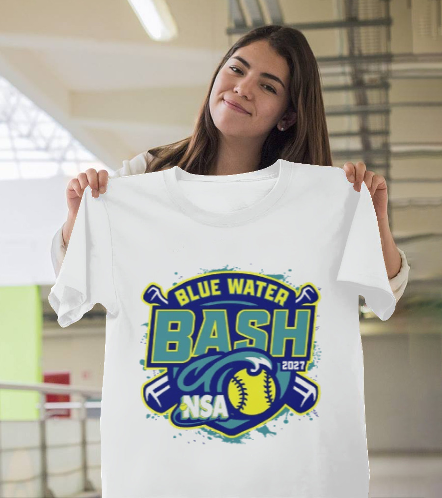 2027 NSA Blue Water Bash Fastpitch Softball Tournament T-Shirt