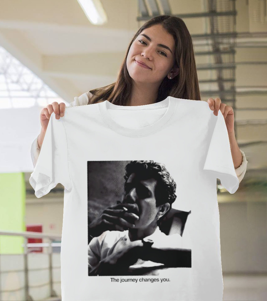 Anthony Bourdain Smoking The Journey Changes You T-Shirt