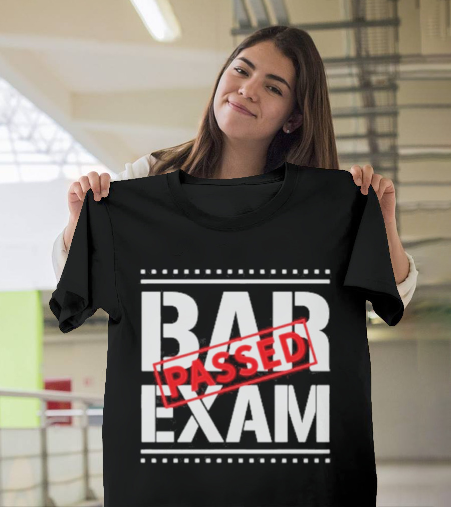 Congratulations Passed Bar Exam Humor Celebration T-Shirt