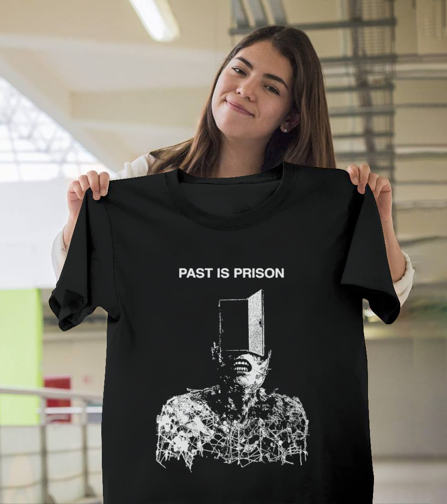 Past Is Prison Dark Horror Door Head Creepy T-Shirt