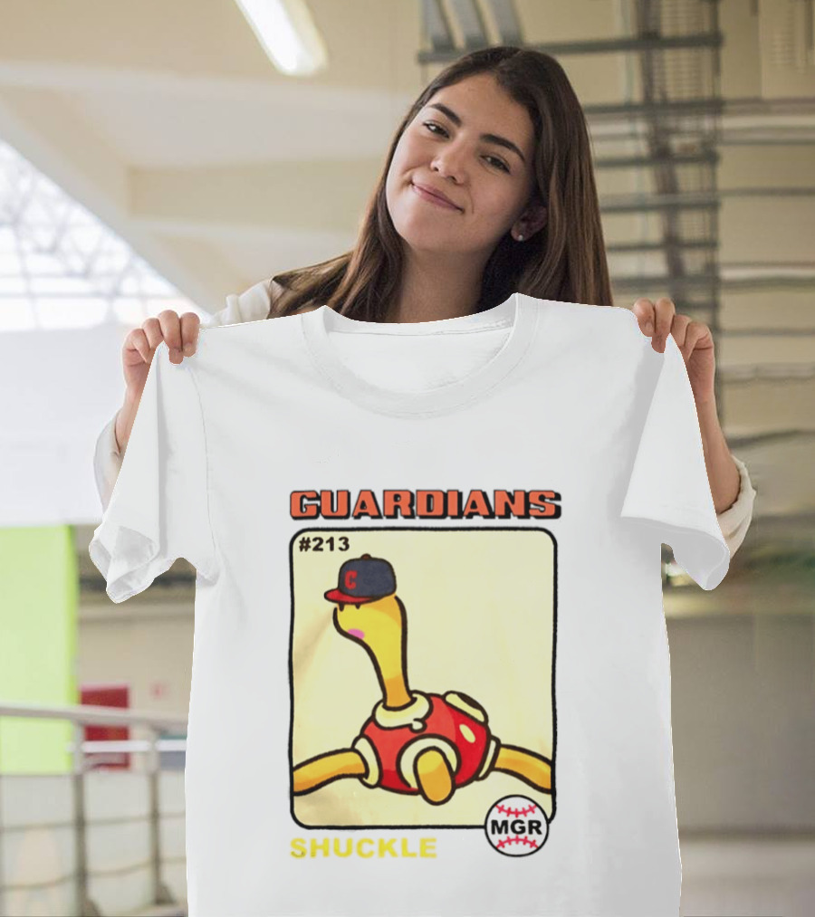 GUARDIANS Pokémon Shuckle #213 MGR Baseball Fusion T-Shirt