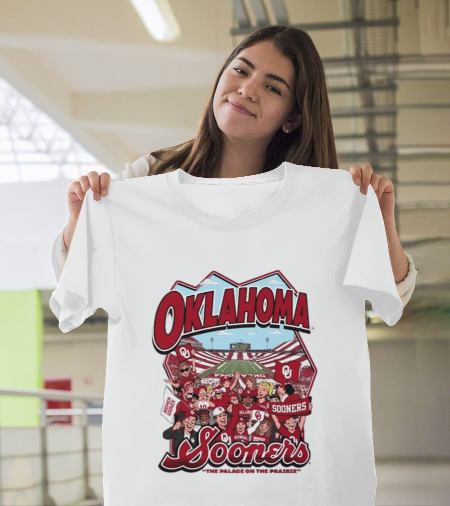 Oklahoma Sooners Football Fans Gaylord Family Oklahoma Memorial Stadium 2026 T-Shirt