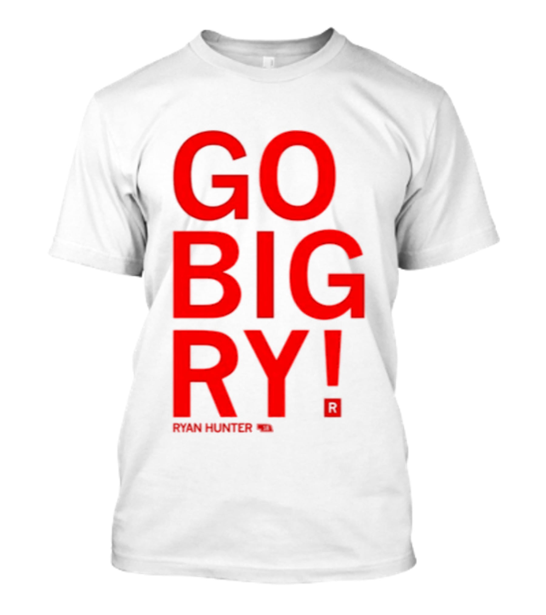 Ryan Hunter 18 Nebraska Huskers Volleyball NCAA Go Big Ry T-Shirt