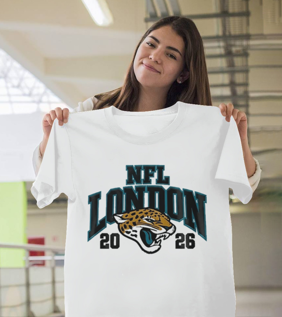 Jacksonville Jaguars NFL London 2026 T-Shirt