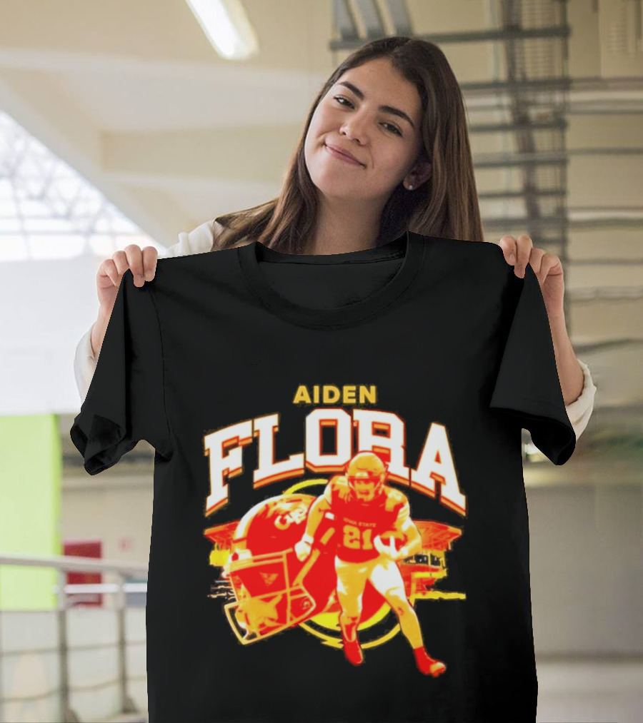 Aiden Flora Iowa State Football 21 T-Shirt