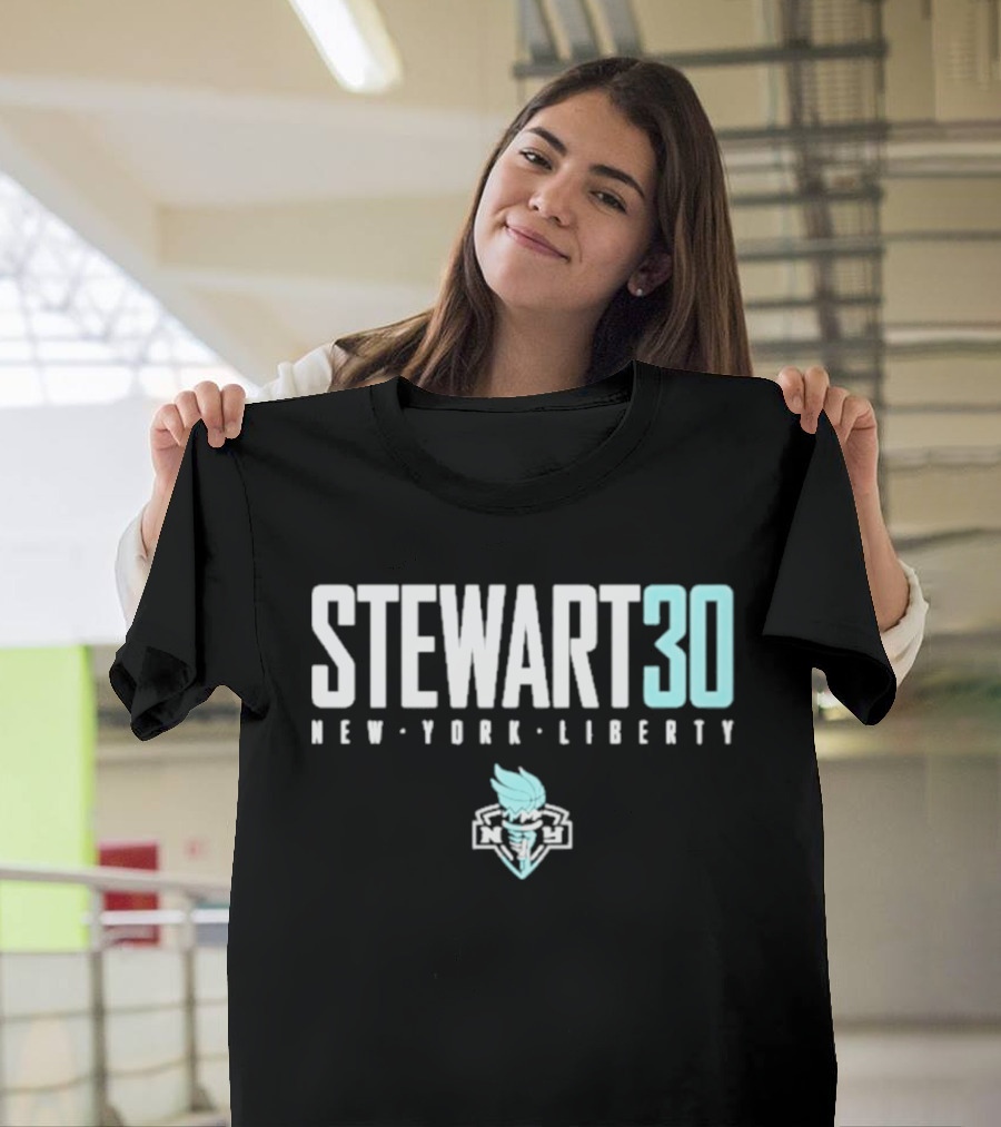 Stewart 30 New York Liberty T-Shirt