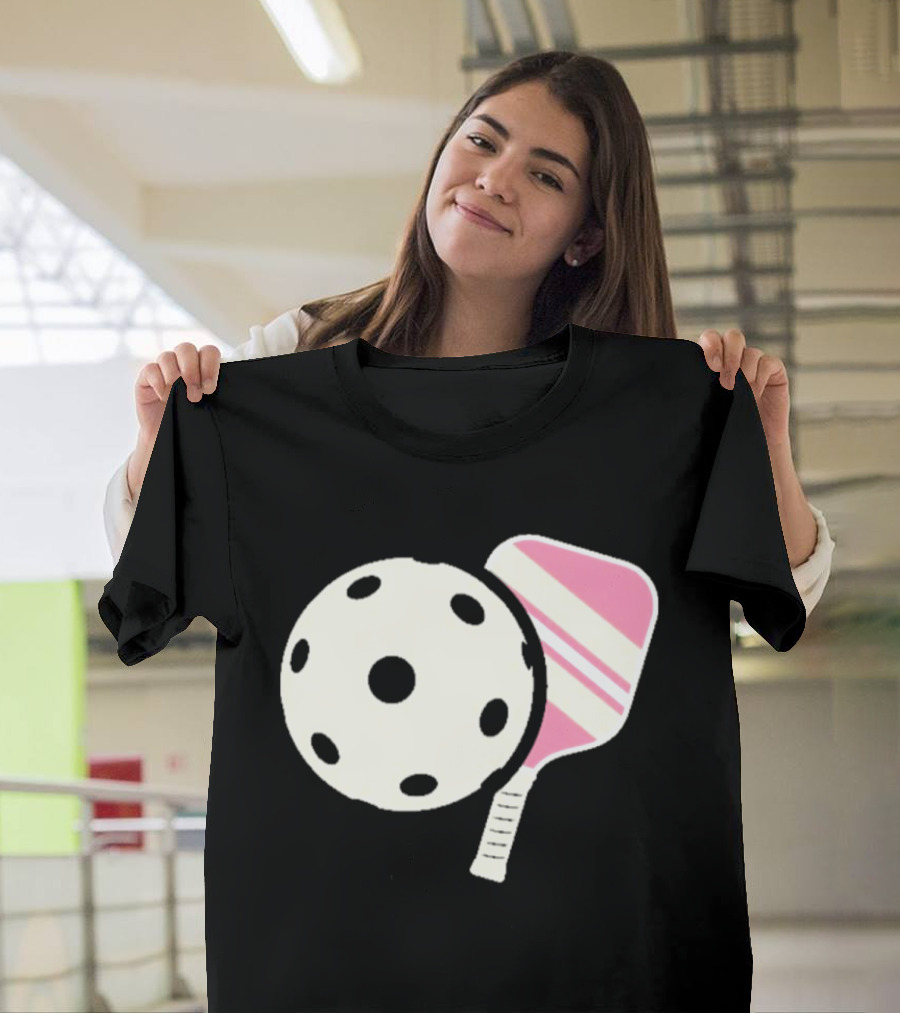 Grand Rapids Pickleball Paddle And Ball Sports T-Shirt