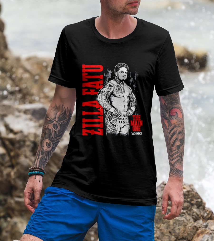 Zilla Fatu The Main One NXT Fatu Vertical WWE T-Shirt