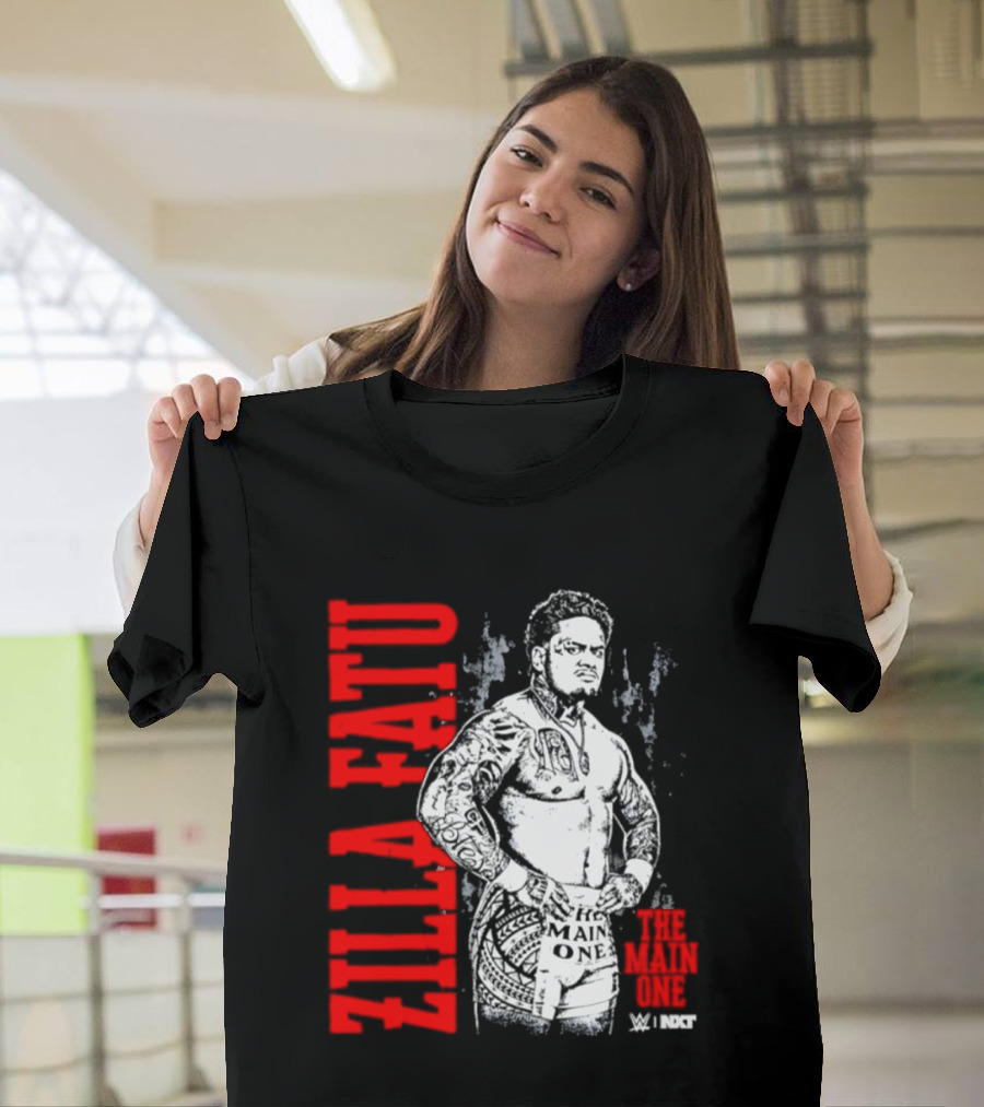 Zilla Fatu The Main One NXT Fatu Vertical WWE T-Shirt