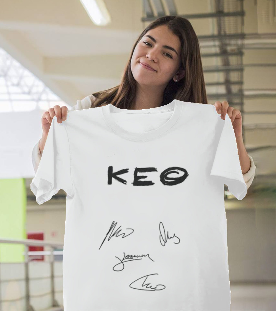 KEO Put A Smile On For Me Tour 2027 Signatures T-Shirt