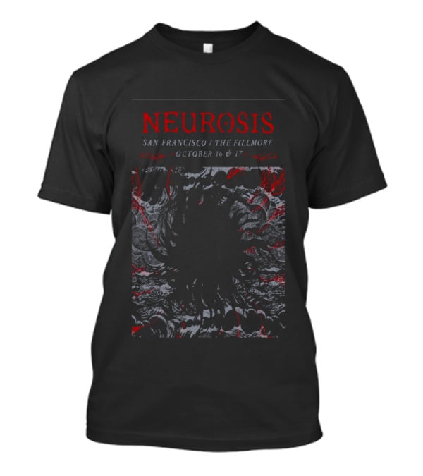 Neurosis San Francisco The Fillmore October 16 & 17 T-Shirt