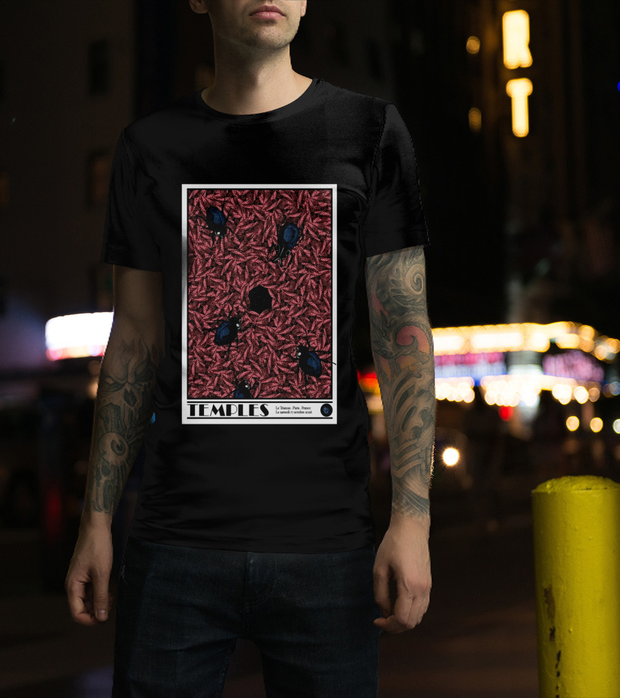 Temples Le Trianon Paris France October 17 2026 Event T-Shirt