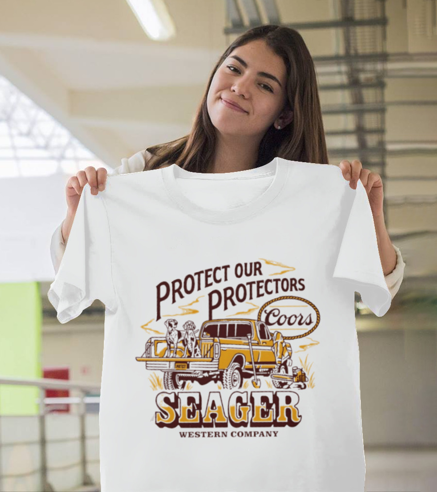 Seager Western Company Protect Our Protectors Coors T-Shirt