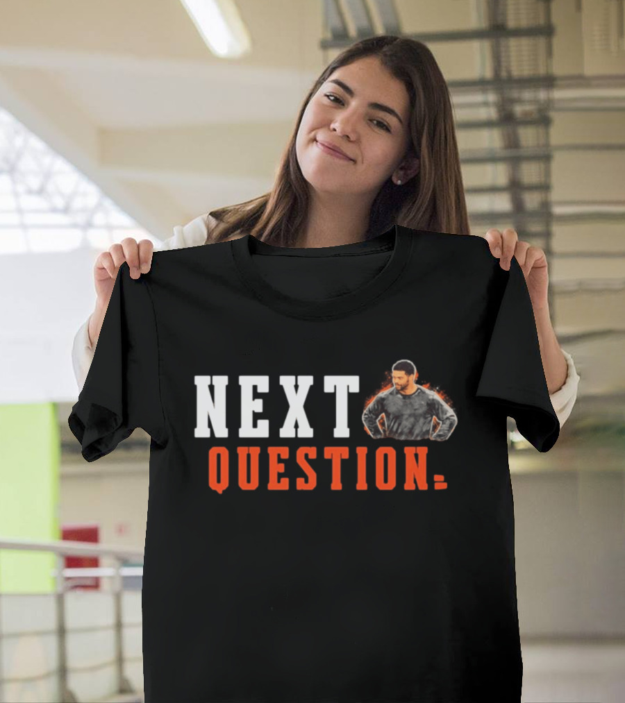 Caleb Williams Next Question Chicago Bears Football T-Shirt