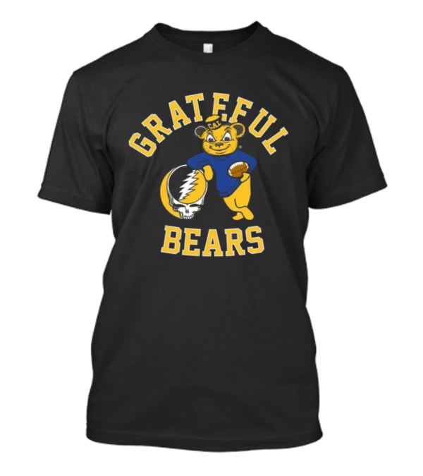 Grateful Bears California Golden Bears X Grateful Dead 2026 Football Collaboration T-Shirt