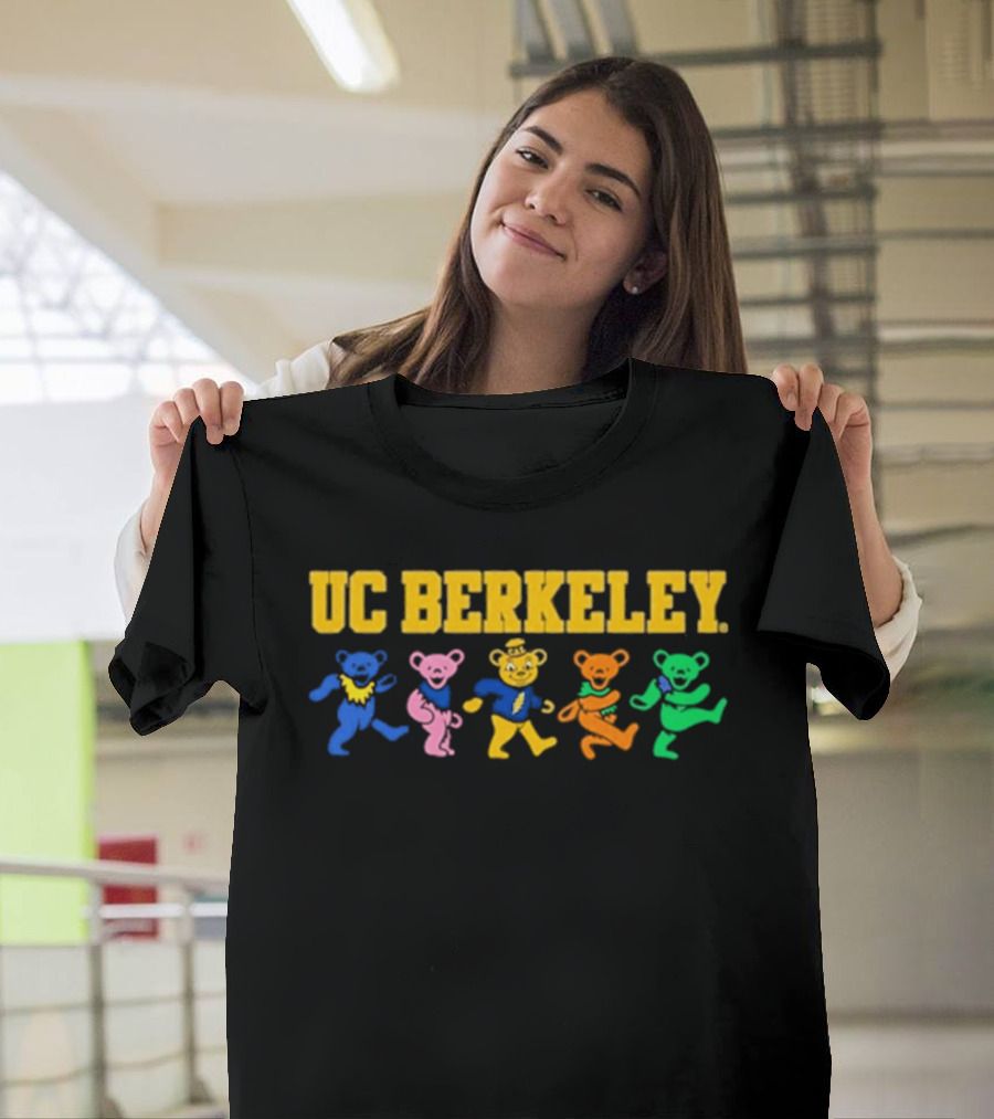 UC Berkeley Grateful Dead Dancing Bears Collaboration 2026 T-Shirt